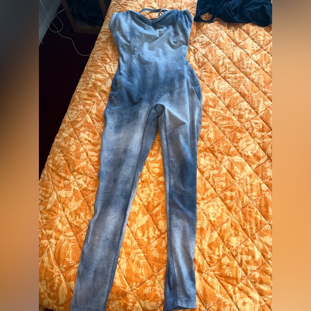 Bombshell Sculpt Bodysuit Jumpsuit in Tan/Gray - Picture 5 of 7
